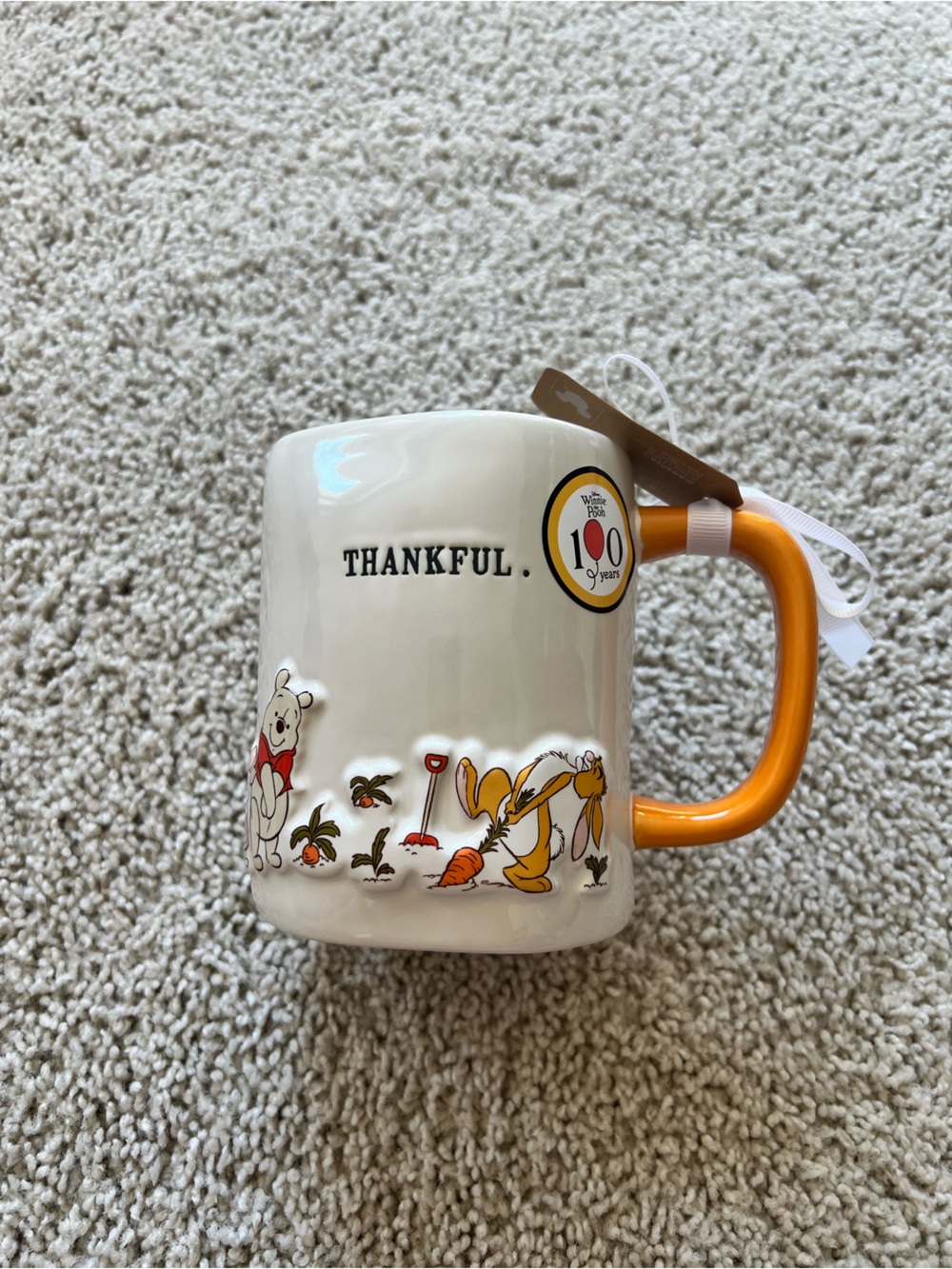 100th Year Mug Winnie the Pooh Thankful